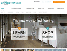Tablet Screenshot of cluffcarpetonewaterford.com